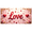 6A, variant on Love Themed Pink Cherry Blossom Banner Valentine's Day Celebration Backdrop Photo Prop Background Romantic Setting Event Decor