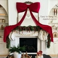 thumbnail image 2 of CY5O5ee 71inch Large Bow Tree Topper Christmas Decoration Xmas Tree, Mantel, Wall Decorative Bow Party Festive Ribbon Ornament for Living Room, Entryway, 2 of 9