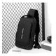 thumbnail image 2 of Bolso De Hombro Impermeable De Piel Tipo Bandolera Xtellar Color Negro, 2 of 3