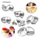 thumbnail image 4 of Wosthever Moldes de baño, moldes de aleación de aluminio para manualidades, suministros para hacer pasteles lavables DIY, tipo 3 Herramientas y accesorios para hornear conjunto 3, 4 of 6