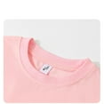 thumbnail image 4 of AHTJRT Girl's Fake Two Pieces Shirts Fall Spring Casual Long Sleeve Tshirts Fashion Streetwear Sports Crewneck Pullover Tops Pink 13-14 Years, 4 of 8