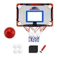 thumbnail image 1 of Aro De Baloncesto Plegable De Pared Para Colgar Sobre La Puerta, Mini Aro Para Niños Y Niñas, Tamaño Pequeño, Sin Puntuación., 1 of 8