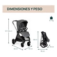 thumbnail image 4 of Chicco Bellagio Carriola 0+ M Hatsa 22 Kg Plegado A 1 Mano, 4 of 9