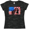 thumbnail image 3 of Inktastic Liberty Flag Women's T-Shirt, 3 of 5