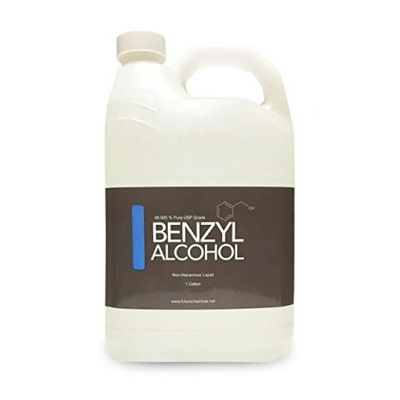 BENZYL ALCOHOL 1 Gallon 99.9% USP Grade in BPA free plastic container