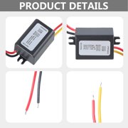 ROZYARD Waterproof for DC for DC Converter 12V Step Down to 9V 3A 15W Power Supply Modul