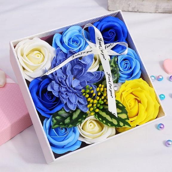 Iumwxz Valentines Day Gifts for Kids Valentine'S Day Diy Soap Flower Gift Rose Box Wedding Home Festival Gift Holiday Travel