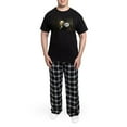 thumbnail image 5 of CafePress - Men's Dark Pajamas - Men's Dark Loose Fit Cotton Pajama Set, 5 of 7