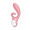 thumbnail image 3 of Satisfyer Hug Me Rabbit Vibrator with App Control - G-Spot and Clitoris Stimulation, Vibrating Dildo, Nubbed Clitoris Stimulator, Adult Sex Toy for Women - Waterproof, Rechargeable (Pink), 3 of 6