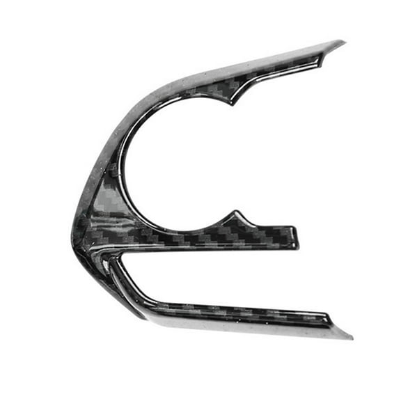 Kairuite 3pcs ABS Carbon fiber Steering Wheel Trim For Toyota For RAV4 2019-2024