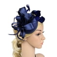 thumbnail image 3 of XASZHN Accessoires Cheveux Fête de Mariage USA Mariée Maille Marine_003 Taille Unique, 3 of 3