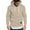 Khaki, variant on CONFREE Mens Hoodie Solid Color Hoodies For Men Long Sleeve Casual Pullover Hooded Sweatshirts With Pockets