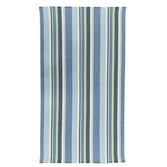 Mainstays 2 Pack Fouta, 72"x40", Cotton Blend Beach Towels, Blue
