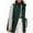 #341-Green, variant on Cutuoiiu Women's Solid Color Sleeveless Jacket Quilted Lightweight Zip Pockets Vest Jacket Gifts