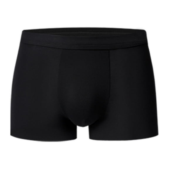 Mens Underwear Solid Hip Lift Athletic Breathable Non-marking Boxer Briefs Boxer Underwear