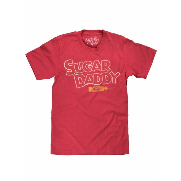 Tee Luv - Tee Luv Sugar Daddy Candy Logo Shirt - Walmart ...