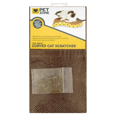 Pet Zone The Wave Curved Cat Scratcher