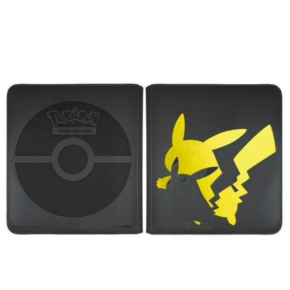 Ultra Pro ULP15774 Binder 12-Pocket Pokemon Elite Pikachu Card Game