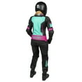 thumbnail image 4 of Cortech Revo Sport Air Womens Leather Motorcycle 1-Pc Suit Black/Turquoise XL, 4 of 4
