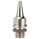 thumbnail image 1 of Repuesto de boquilla de aerógrafo de acero inoxidable, conector de pistola de pulverización de pintura, accesorios adaptadores de aerógrafo, 0,2 mm para aerógrafo, 1 of 14