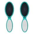 thumbnail image 1 of Wet Brush Pop and Go - Cepillo desenredante para desenredar el pelo, cepillo de viaje ultrasuave IntelliFlex para desenredar el pelo, sin dolor, 2 unidades, 1 of 8