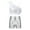 Silver, variant on Doomiva Kids Girls Sequin Ruffle Crop Top with Shorts Set Sport Workout Gymnastics Dance Outfit Tracksuit Silver 6
