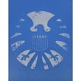 thumbnail image 3 of Marvel Official Mens Avengers Distressed Shield T-Shirt, 3 of 4