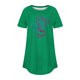 thumbnail image 3 of Camisetas de Manga Corta para las Mujeres Cuello Redondo Casual 3/4 Camiseta de Manga, Ligera Imitación de Algodón Cuatro Estaciones Top para el Hogar Y el Uso Diario, 3 of 3