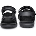 thumbnail image 3 of BNRSHOE Boys Sandals Open Toe Beach Sports Water Sandals for Kids Athletic Summer Outdoor Black, 3 of 7