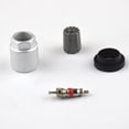 thumbnail image 3 of jinwen 4 Pieces TPMS Tire Pressure Sensor Repair Gasket Nut Valve Cap Service Kit, 3 of 4