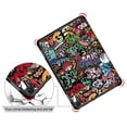 thumbnail image 4 of SaniMore for Amazon Fire HD 8 & 8 Plus (12th/10th Generation, 2022/2020) Case, Auto Sleep/Wake, Rugged PC Case with Tri-Fold Kickstand Shockproof Protective Case for Women Men, Graffiti, 4 of 8