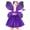 Purple545, variant on Tuvgenk Porch Goose Outfit Butterfly 23 in Green Porch Goose Clothes Yard Cloth Decoration Gifts for Others