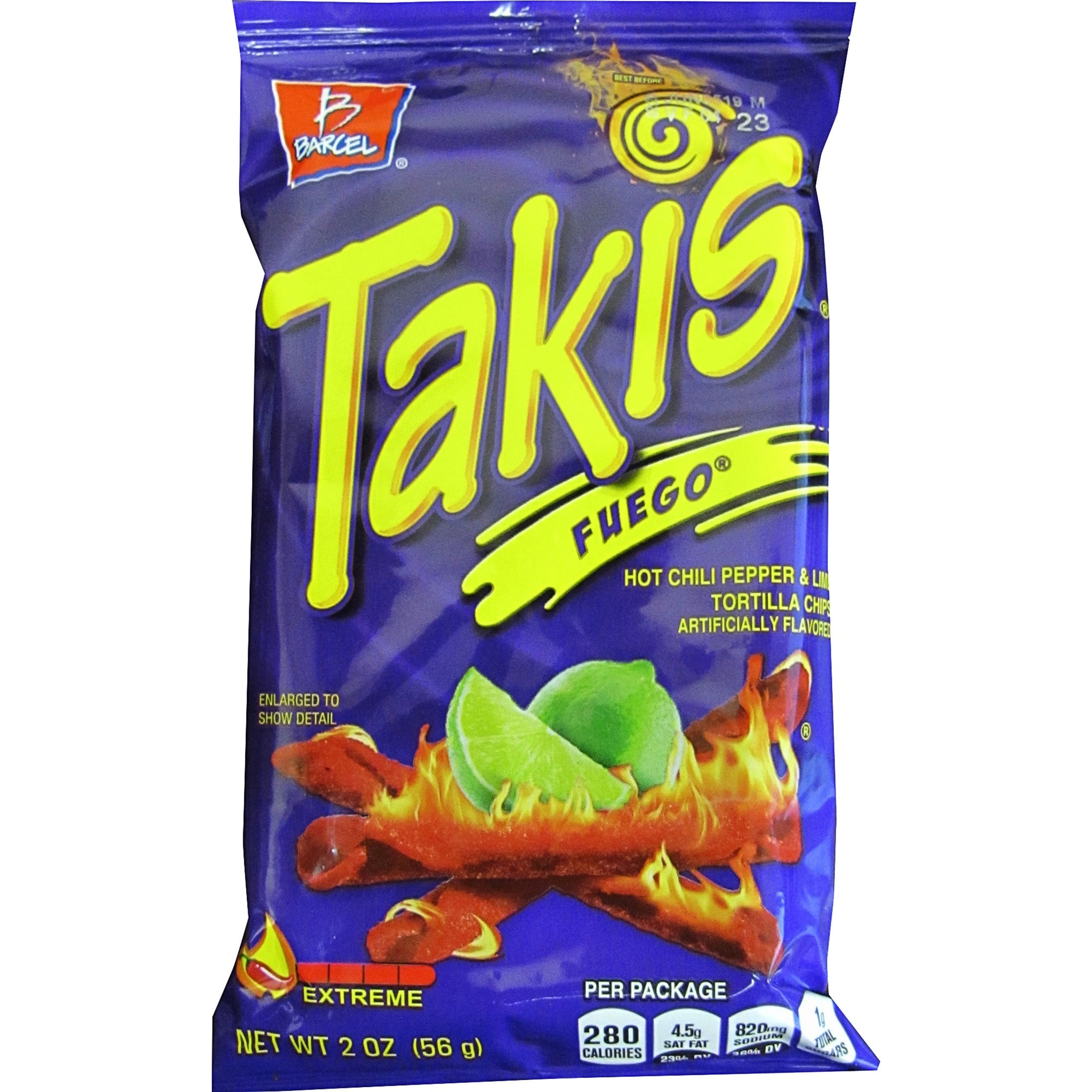 Takis Fuego Rolled Tortilla Chips - Walmartcom