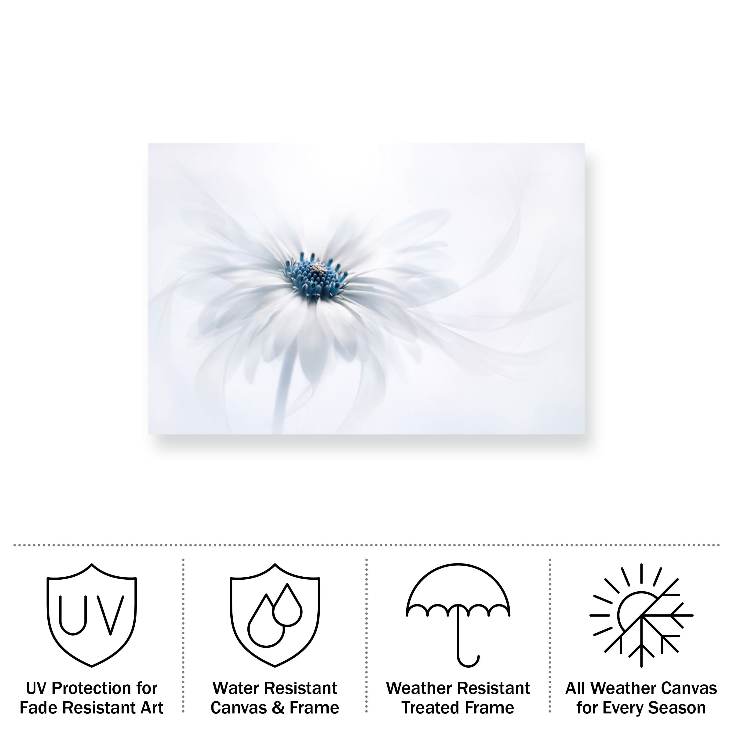 Jacky Parker 'Serenity' Outdoor All-Weather Wall Decor