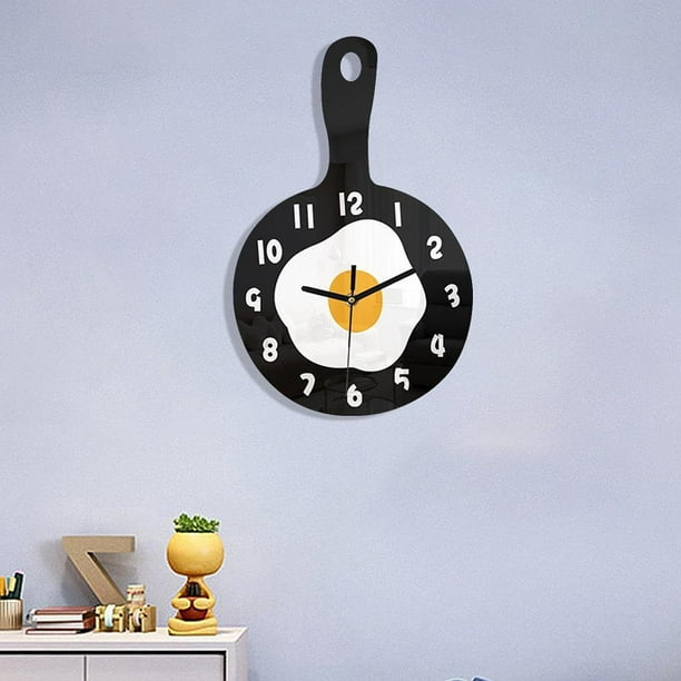 Reloj de pared acrílico de estilo nórdico, moderno y silencioso