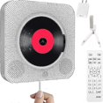 thumbnail image 1 of Reproductor de CD portátil con Bluetooth, reproductor de CD de pared Qoosea, 1 of 5