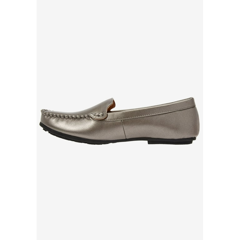 Comfortview Women s Wide Width The Milena Moccasin Shoes Walmart