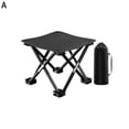 thumbnail image 4 of LJNYFDC Outdoor Fishing Stool Camping Stool Foldable Great Load Bearing Easy Storage Stable Structure Thick Legs Resting Platform with Storage Pouch, 4 of 7
