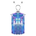 thumbnail image 5 of iiniim Womens Outer Space Cutie Alien Cosplay Long Sleeve Dress with Hair Hoop Outfits Blue 3XL, 5 of 7