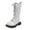 White, variant on FYEGRE Girls Snow Boots Water-Resistant Outdoor Warm Cozy Anti- Mid Calf Winter Shoes for Little/Big Kids White 4-4.5 Years