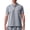 A18-Gray, variant on Kalauyu Mens Short Sleeve Golf Shirts Turn Down Collared with Button Casual Breathable Golf Summer Tops