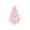 A004- Pink, variant on Christmas Decor, Christmas Tree Decorations, Glass Tabletop Christmas Ornaments, Tabletop Christmas Tree, Handcrafted Pulled Glass Yellow Crystal Christmas Tree Figurine, 2.5X1.5