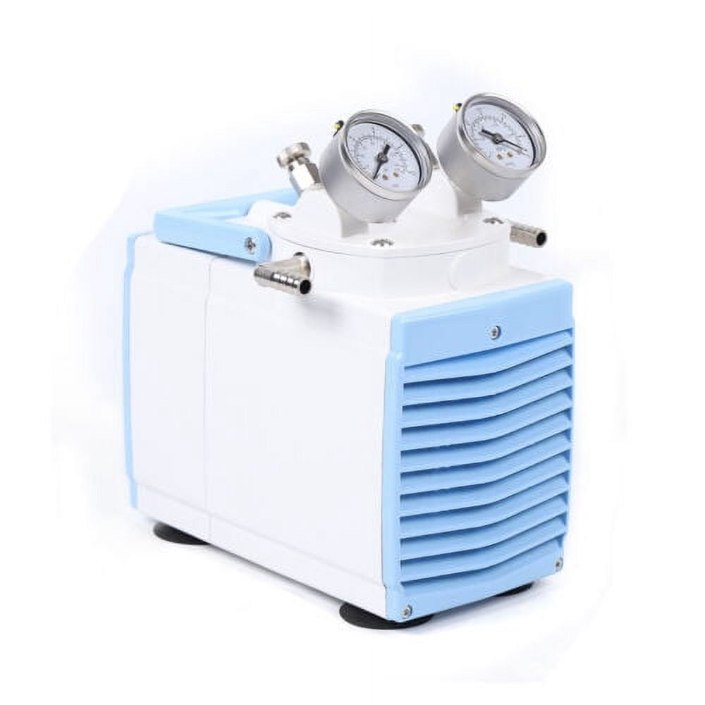 110V Oil Free Diaphragm Vacuum Pump Handheld Lab Vacuum Pump Adjustable 30L/min
