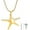 Gold, variant on Starfish Cremation Urns for Ashes Mini Starfish Memorial Urn Pendant Keepsake Jewelry