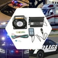 thumbnail image 2 of FARBIN Car Siren Horn 7 Tone Police Siren Vehicle Loudspeaker with Handheld Microphone Amplifier 12V 100W Emergency Sounds Siren Electric Horn with Mic PA, 2 of 5