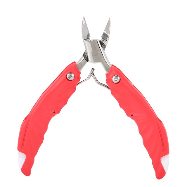 Tondeuse à Cuticules en Ciseaux, Coupe-Cuticules, Multifonctionnelle Pliable pour Ongles d'Orteils, Cuticules Mortes, Ongles Roses, Noir, Bleu, Rouge
