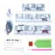 thumbnail image 3 of Arte De Diamantes De Imitación, Exquisito Y Elegante Colgante De Diamantes De Imitación 5D, Forma Especial, Kit De Pintura De Diamantes De Imitación, Adorno De Taladro Para ANGGREK Otros, 3 of 8