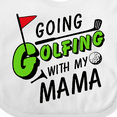 thumbnail image 4 of Inktastic Going Golfing with My Mama Kids Golf Boys or Girls Baby Bib, 4 of 4