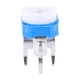 thumbnail image 4 of Potenciómetro blanco azul horizontal de alta precisión de resistencia variable de 50 piezas 100-2000 KΩ(200K), 4 of 8