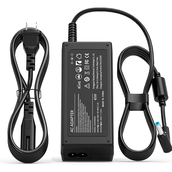 SURJDE HP 45W 19.5V 2.31A AC Adapter Replacement HP Laptop Charger Compatible for HP Pavilion 11 13 15 HP elitebook Folio 1040 g1 hp touchsmart 11 13 15 HP Stream 13 11 14